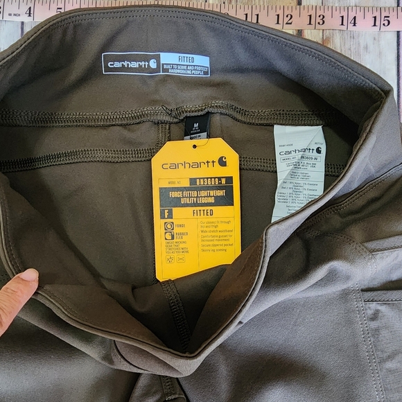 Carhartt Women's Force Fitted Lightweight Utility Legging Size M (8-10) Regular - Picture 6 of 10